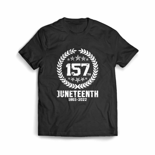 157Th Juneteenth Star Men's T-Shirt