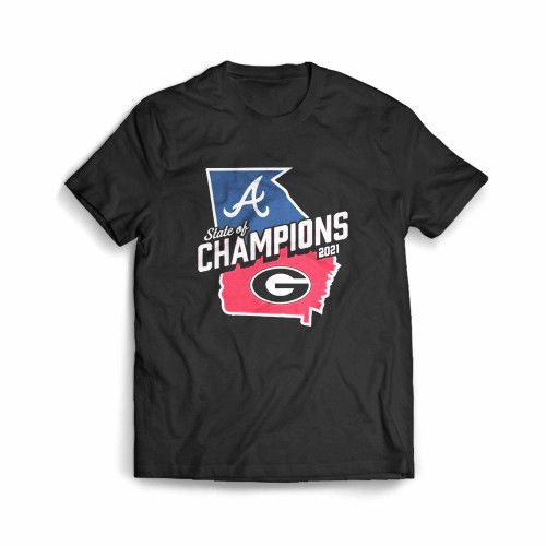 2021 Champions Uga Bulldogs Braves Men's T-Shirt