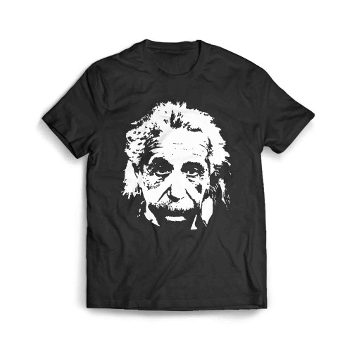 Albert Einstein Science Scientist Math Geek Men's T-Shirt