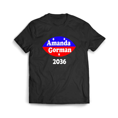 Amanda Gorman 2036 Inauguration 2021 Poet Poem Funny 2 Men's T-Shirt