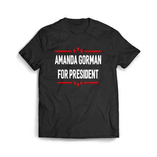 Amanda Gorman For President Men's T-Shirt