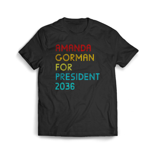 Amanda Gorman For President 2036 Men's T-Shirt