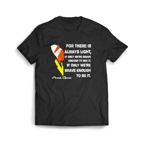 Amanda Gorman The Hill We Climb Illustrated Quote Men's T-Shirt