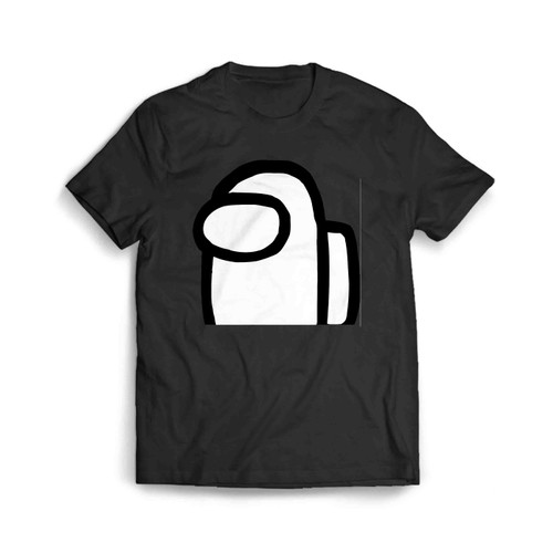 Among Us Black And White Men's T-Shirt