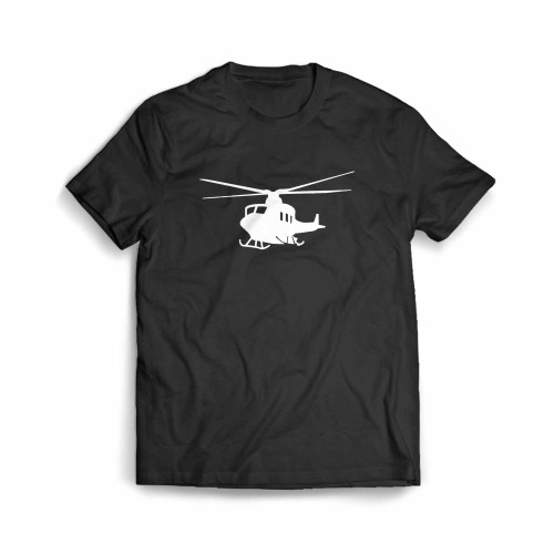 Army Helicopter Silhouette 2 Men's T-Shirt