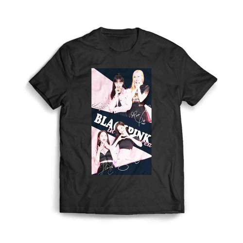 Blackpink In Korea Lisa Rose Jennie Men's T-Shirt