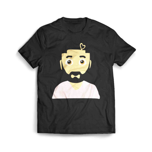 Champagne Papi Moji Pink Men's T-Shirt