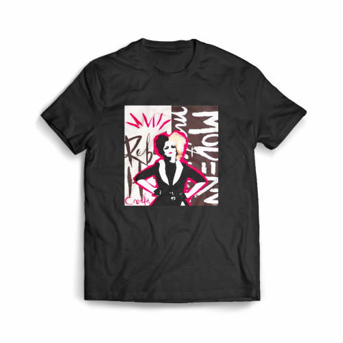 Cruella Rebel Heart Modern Masterpiece Disney Funny Retro Men's T-Shirt