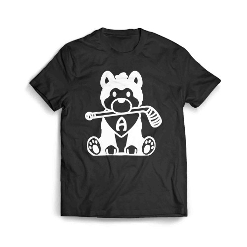 Cute Hockey Dog Hockey Men's T-Shirt