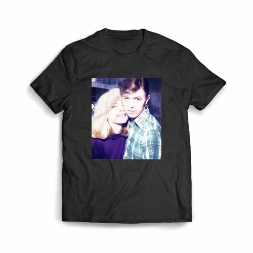 David Bowie And Debbie Harry Men's T-Shirt