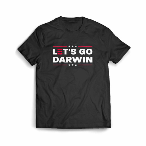 Democrat Let S Go Darwin Men's T-Shirt