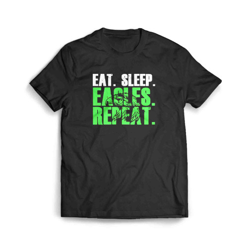 Eat Sleep Eagles Repeat Men's T-Shirt