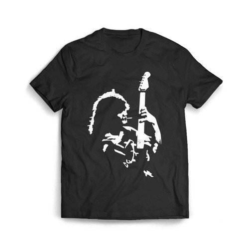 Eddie Van Halen Silhouette Men's T-Shirt