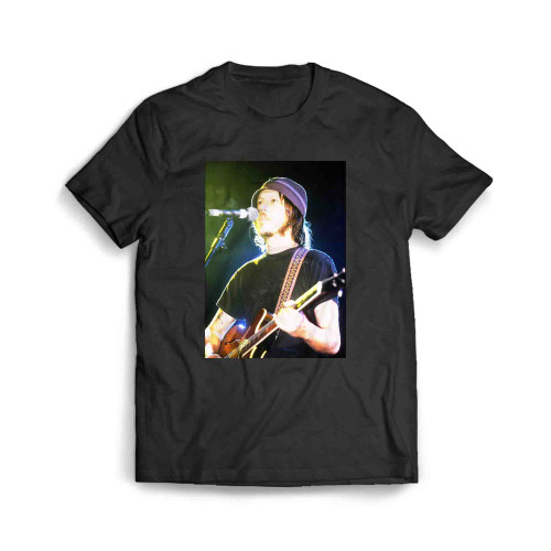 Elliott Smith On Stage Portrait England Men's T-Shirt