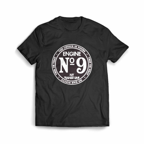 Engine Engine 9 On The New York Transit Line Men's T-Shirt