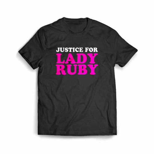 Freeman Ladies January 6 Justice For Lady Ruby And Shaye Men's T-Shirt