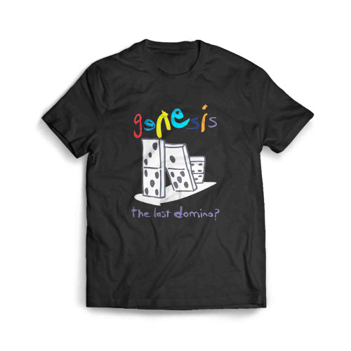 Genesis Band The Last Domino Tour Vintage Men's T-Shirt