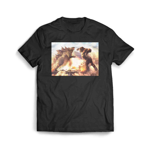 Godzilla Vs Kong Squaring Up 2 Men's T-Shirt