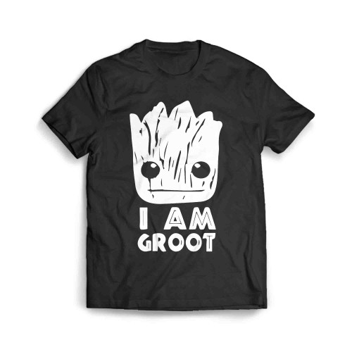 Guardians Of The Galaxy I Am Groot Face Men's T-Shirt
