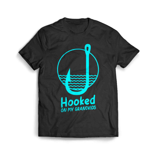 Hooked On My Grandkids Men's T-Shirt Hooked On My Grandkids Men's T-Shirt