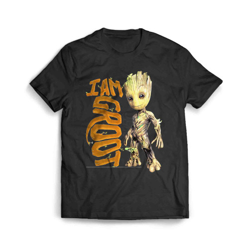 I Am Groot Guardians Of Galaxy Men's T-Shirt