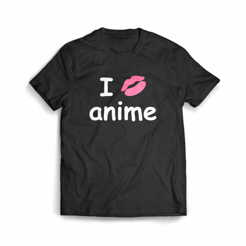 I Kiss Anime Men's T-Shirt