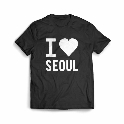 I Love Seoul South Korea Men's T-Shirt