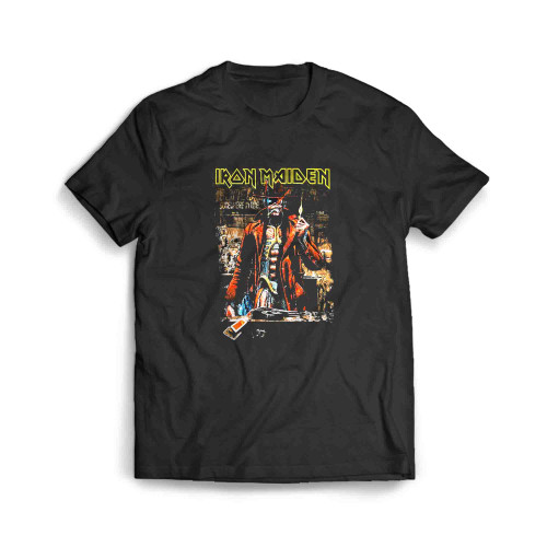 Iron Maiden Somewhere In Time Steve Harris Men's T-Shirt Iron Maiden Somewhere In Time Steve Harris Men's T-Shirt