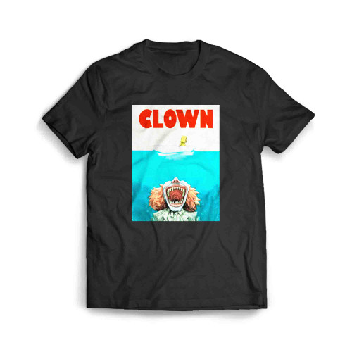 Jaws Funny Parody Clown Halloween Horror Men's T-Shirt