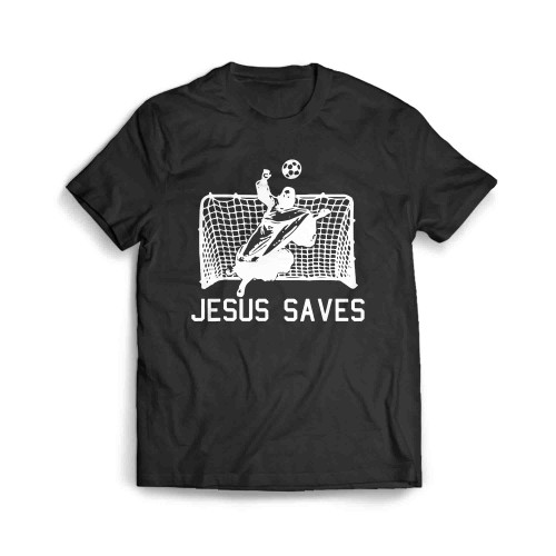 Jesus Saves Soccer Men's T-Shirt