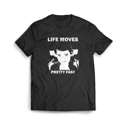 Life Moves Pretty Fast Retro Ferris Bueller'S Day Off Men's T-Shirt