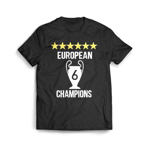Liverpool Fc 6X European Champions Men's T-Shirt