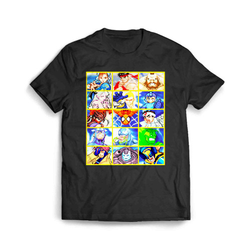 Marvel Vs Capcom Character Select Men's T-Shirt