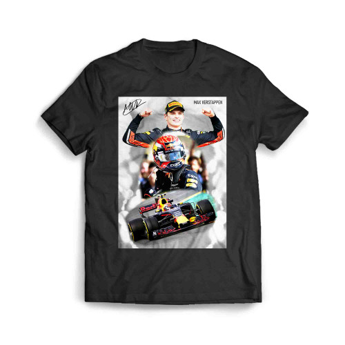 Max Verstappen Poster Formula 1 Red Bull F1 Men's T-Shirt