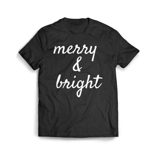 Merry And Bright Xmas Men's T-Shirt