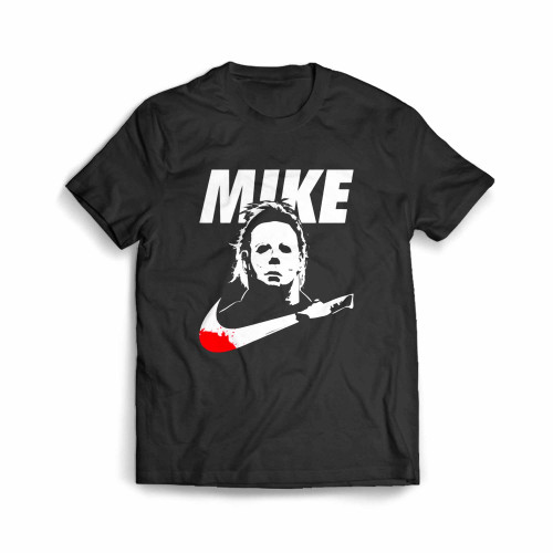 Michael Myers Mike Nike Halloween Parody Men's T-Shirt