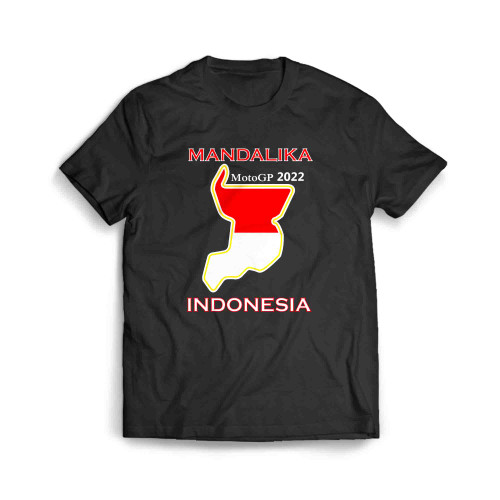 Motogp 2022 Mandalika Circuit International Lombok Indonesia Men's T-Shirt Motogp 2022 Mandalika Circuit International Lombok Indonesia Men's T-Shirt