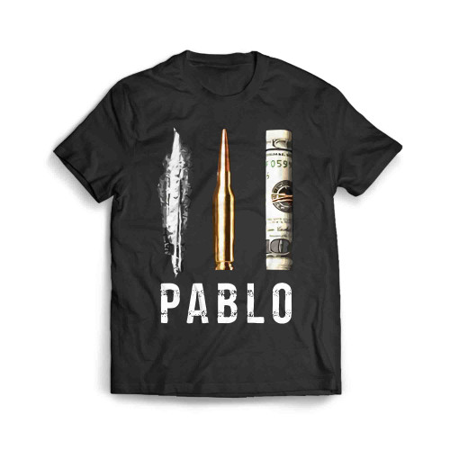 Pablo Escobar Dollar Cocaine Bullet Men's T-Shirt