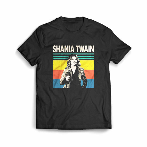 Shania Twain Retro Vintage Men's T-Shirt