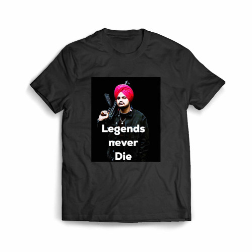 Sidhu Moose Wala Legends Never Die 2 Men's T-Shirt