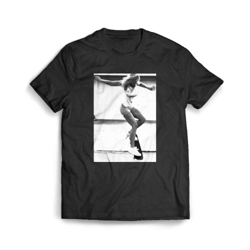 Skateboard Sexy Girl Funny Hipster Men's T-Shirt