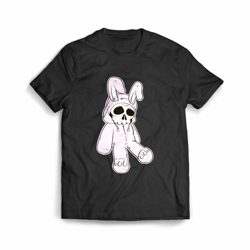 Skeleton Skull Pink Dead Hare Costume Rabbit Bunny Men's T-Shirt