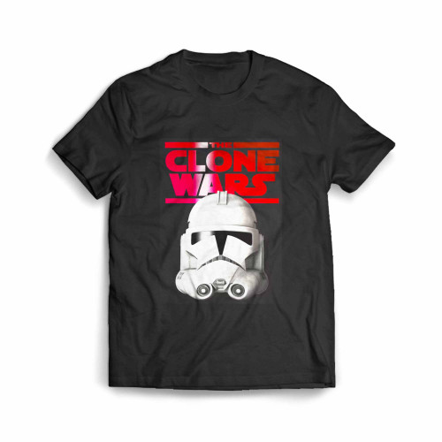 Star Wars The Clone Wars Trooper Helmet Men's T-Shirt