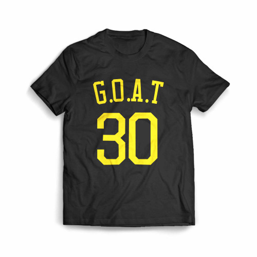 Steph Curry Goat 30 Golden State Warriors Men's T-Shirt