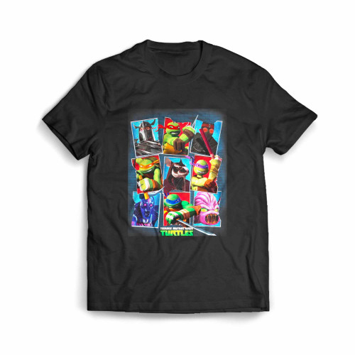 Teenage Mutant Ninja Turtles Paneled Characters Men's T-Shirt