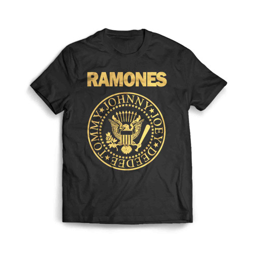 The Ramones Vintage Punk Rock Classic Logo Men's T-Shirt