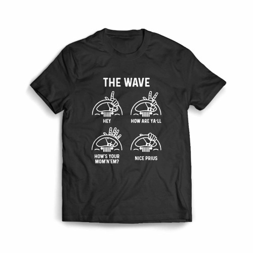 The Wave Nice Prius For Jeeps Vehicle Lovers Men's T-Shirt