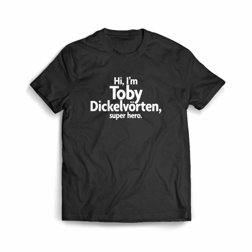 Toby Dickelvorten Super Hero Men's T-Shirt