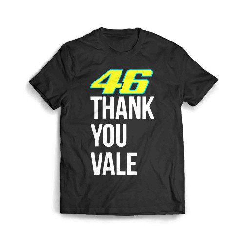 Valentino Rossi Vr 46 Grazie Thank You Vale Men's T-Shirt
