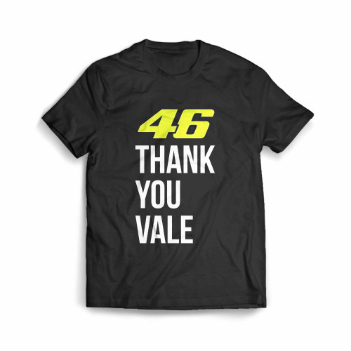 Valentino Rossi Vr 46 Thank You Vale Men's T-Shirt